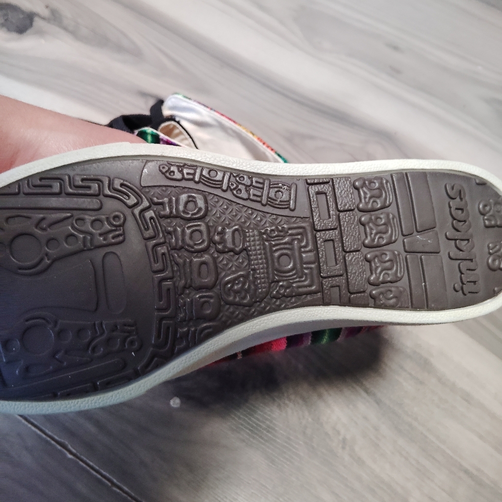 inkkas Aztec storm high top canvas sneakers unisex - Picture 5 of 6